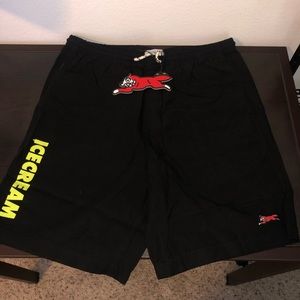 BBC Ice Cream Almond Linen Cotton Shorts Mens